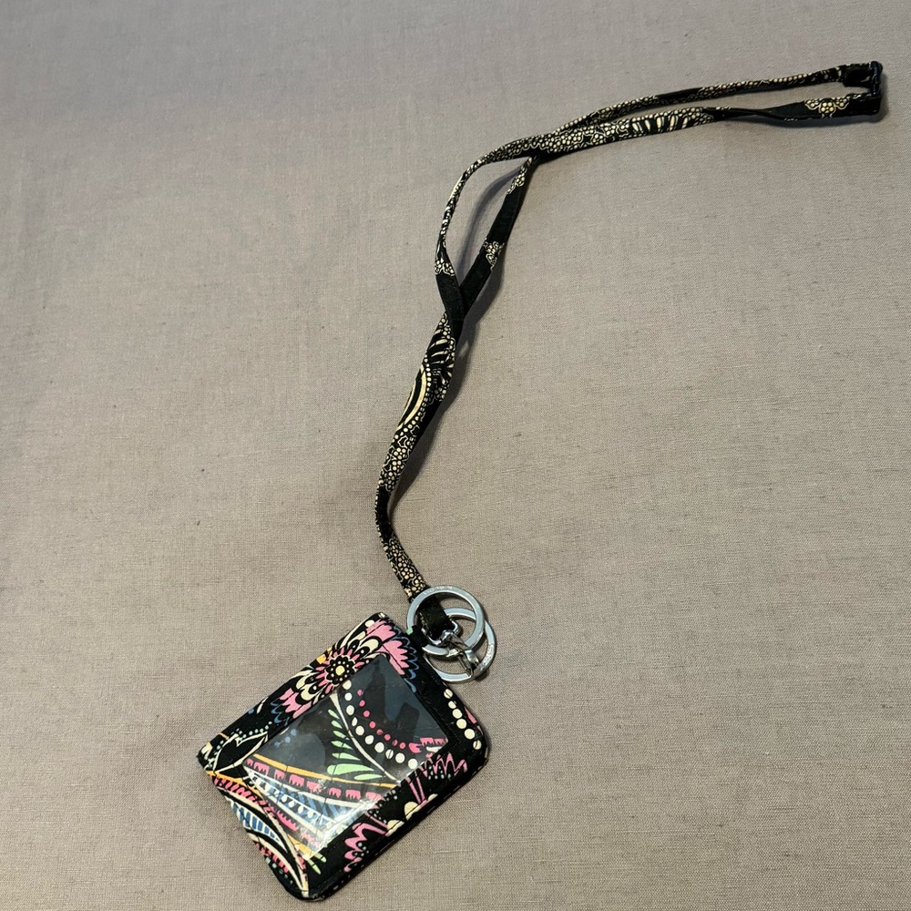 Vera Bradley button ID case
